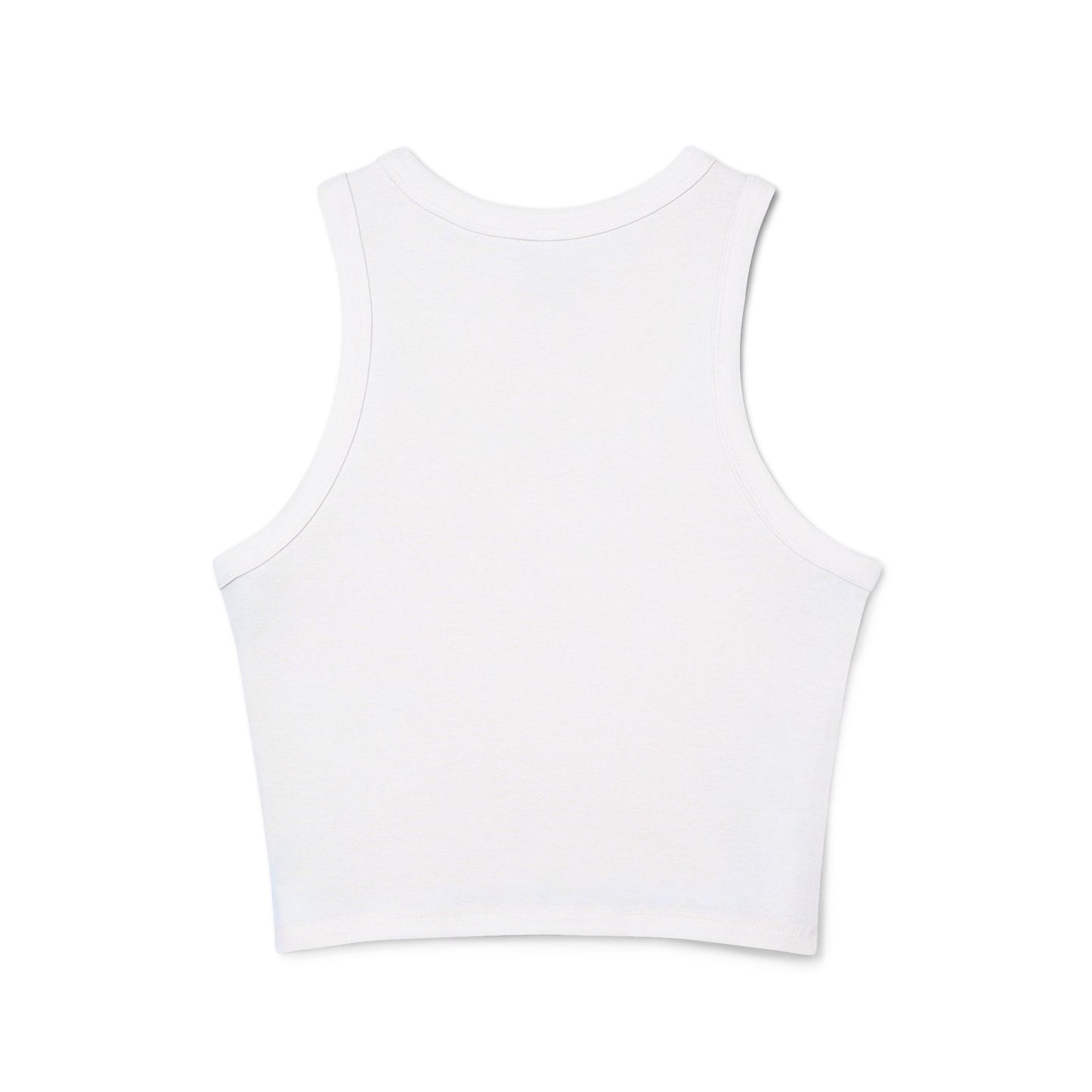 Definition Micro-Rib Tank in White & Red